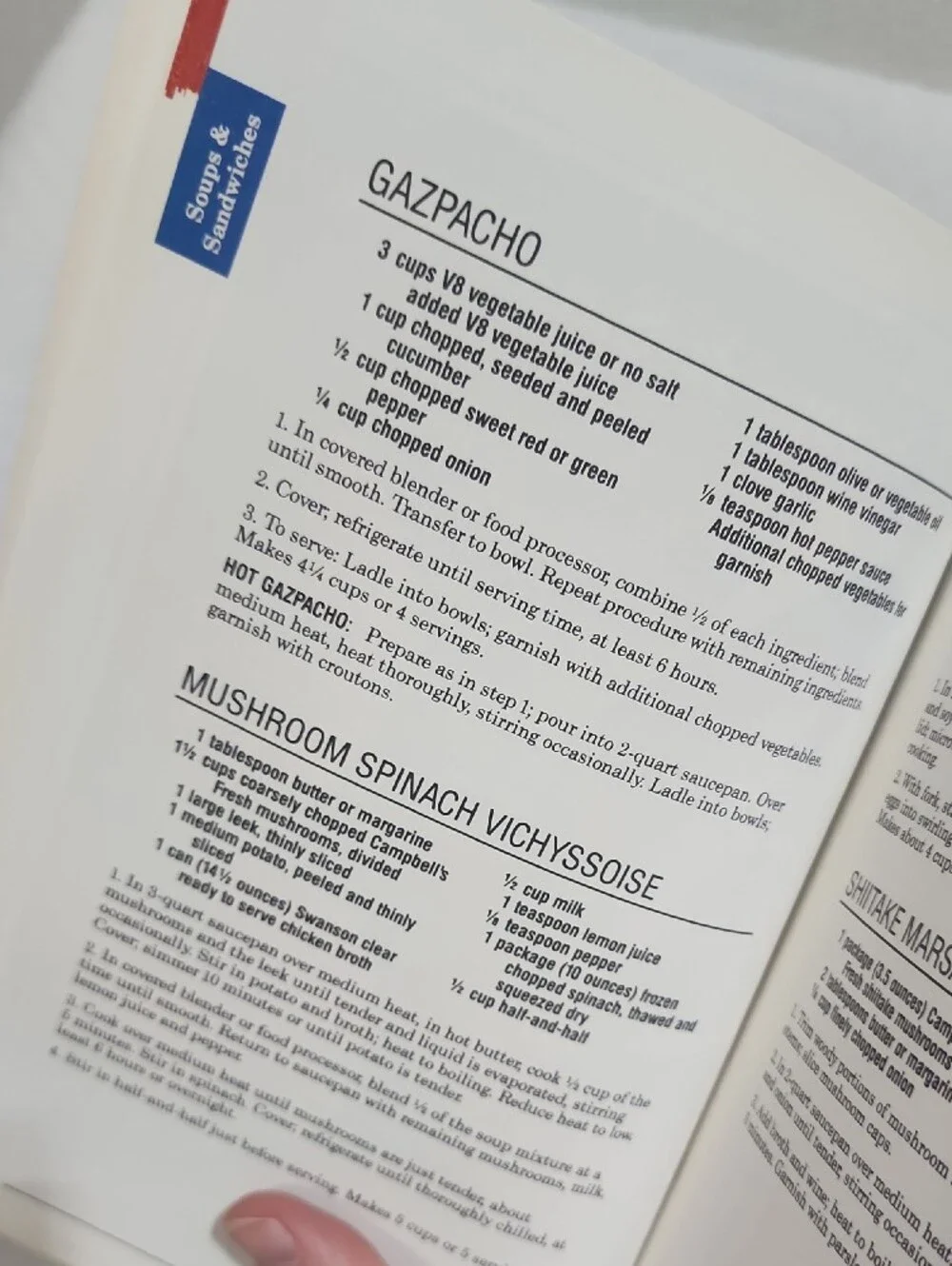 Campbell's Cookbook- Treasury Of Recipes (1991)